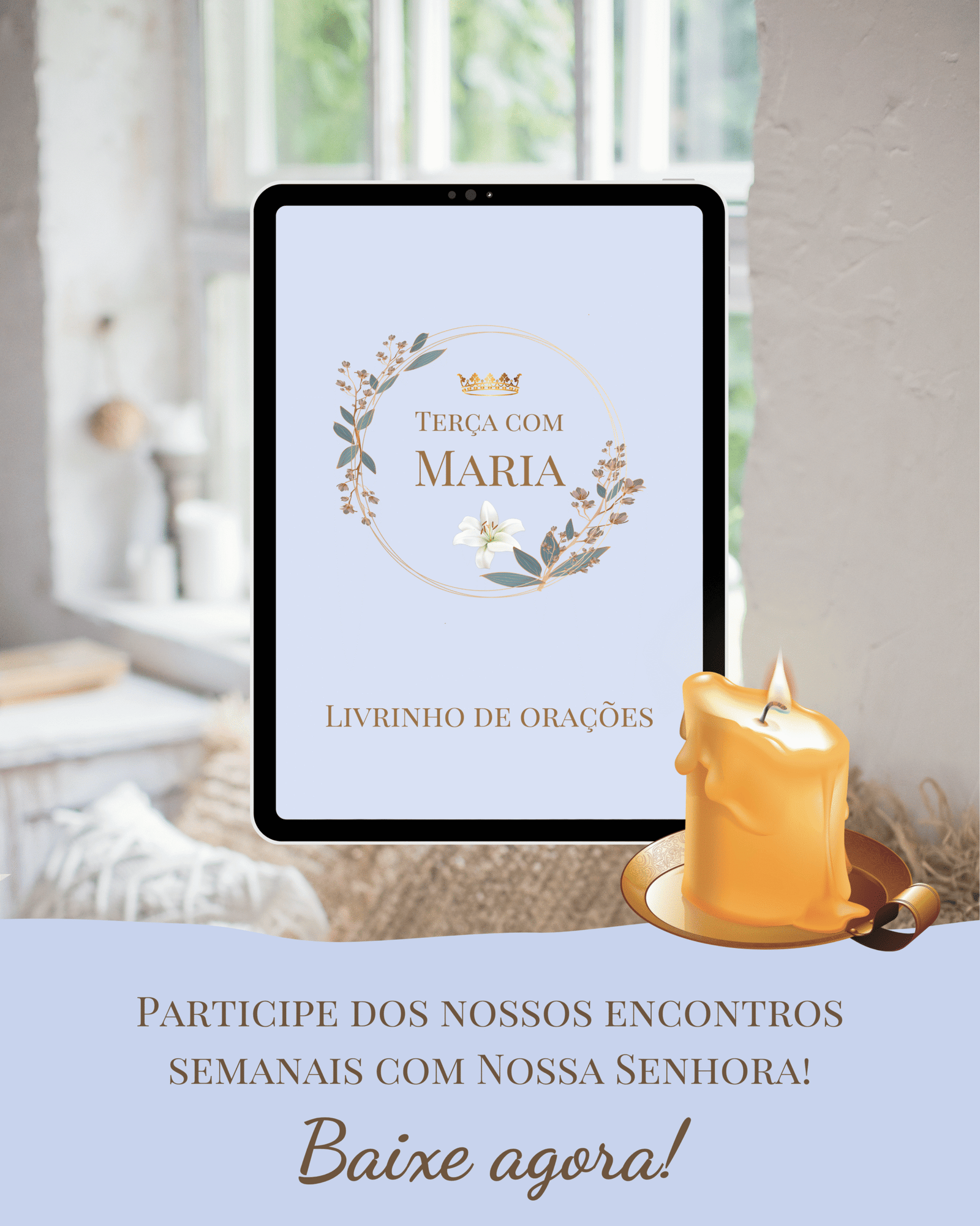 E-book: Terça com Maria - Pequeno livrinho de orações